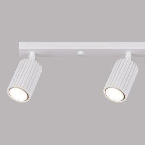 Plafoniera da soffitto 4xGU10 in Alluminio KARBON 4L