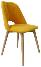 Sedia da pranzo THEO gialla