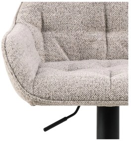 Set di 2 sgabelli da bar girevoli grigio chiaro 109 cm Brooke - Actona