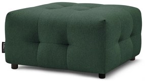 Pouf verde scuro Kleber - Bobochic Paris