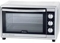 Ariete 986 forno elettrico ventilato con girarrosto 45 litri - bon cuisine 450 - doppio vetro - temperatura max 230 - 1800 watt - acciaio inox - ARI986