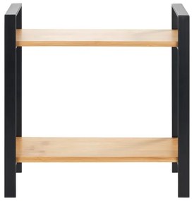 WENKO 53029100 - Mensola LOU 32x33 cm nero/marrone