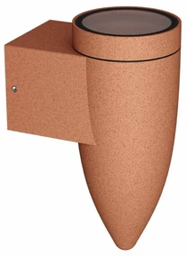 Applique da Parete a Cono per esterni, IP65 GU10 - Corten Colore del corpo Corten