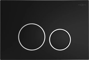 Mexen Fenix 05  pulsante di risciacquo, nero opaco - 600503