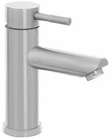 Miscelatore lavabo acciaio spazzolato con piletta click-clack York