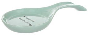 Poggiamestolo salvia con scritta 22 cm