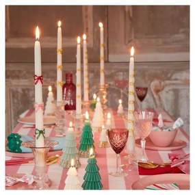 Candele in set da 2 pezzi tempo di combustione 5 h Bow - Meri Meri