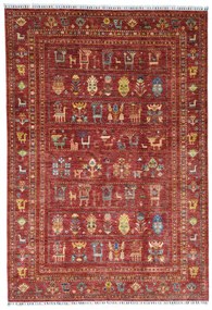 Samarkand Tappeto 220x150 (Pakistan) Annodato A Mano
