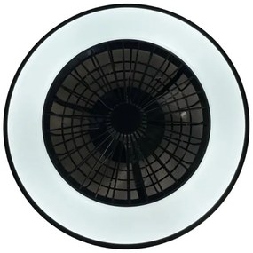 Plafoniera LED OPAL 48W 230V con ventilatore e telecomando