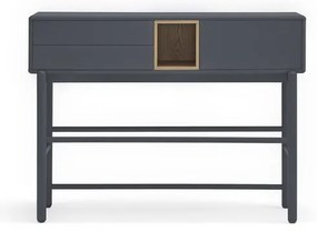 Consolle grigio scuro 35x120 cm Corvo - Teulat