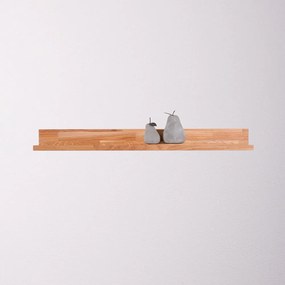 Mensola di colore naturale in rovere massiccio 80 cm Kalle – Interia Home &amp; Living