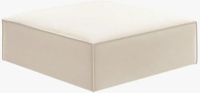 Pouf Kaelle in velluto - L100 cm