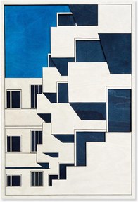 Opera d'arte in legno fatta a mano Arne Jacobsen's Bellavista