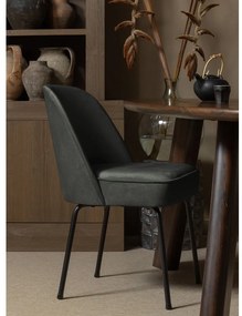 Sedie da pranzo in set verde scuro in velluto 2 pz Vogue – WOOOD