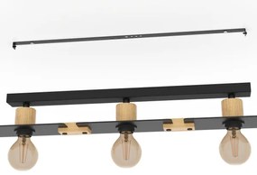 Eglo 43751 - Plafoniera BRAMERTON 3xE27/40W/230V