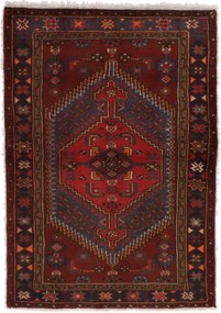 Hamedan Tappeto 140x100 (Iran) Annodato A Mano