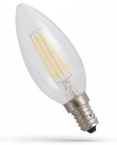 Lampadina LED E14 Filamento 4W 450lm Colore  Bianco Caldo 2.700K