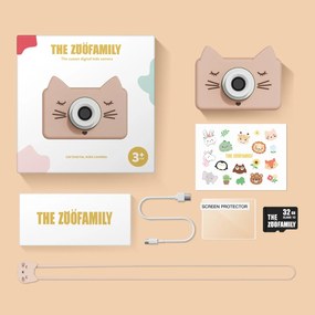 Macchina fotografica digitale per bambini ZOO Friends - gatto