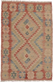 Kilim Tappeto orientale 60x90 Rosa (Afghanistan) Tessuto A Mano