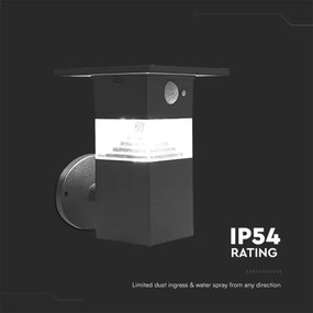 Applique a LED solare con sensore LED/2,5W/3,7V IP54 3000K 2200 mAh