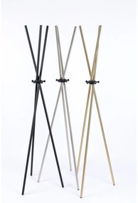 Appendiabiti in acciaio nero Darwin - White Label