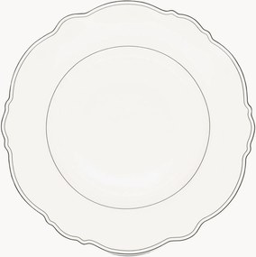 Set di 2 piatti piani in New Bone China Odette