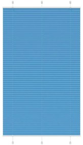 Tenda Plissettata Blu 120x200 Cm Larghezza Tessuto 119,4 Cm /