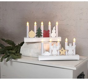 Decorazione luminosa natalizia bianca a LED Julia - Star Trading