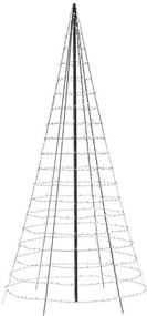 Albero di Natale artificiale Twinkly con illuminazione H 400 cm x Ø 200 cm