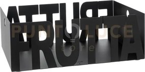 Fruttiera letter nero
