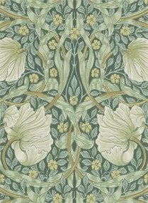 Morris & Co Carta da parati Pimpernel - Privet/ Slate
