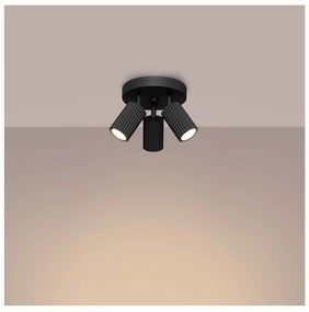 Faretto nero Gleam – Sollux