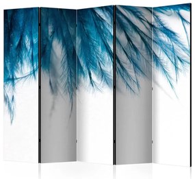 Paravento Sapphire Feathers II [Room Dividers]