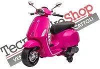 Moto Scooter Elettrico per Bambini Piaggio Vespa Sprint 12V colore Rosa