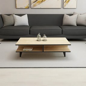 Tavolino DIAMOND marrone/nero