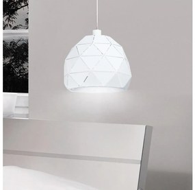 Eglo 97854 - Lampadario a sospensione con filo ROCCAFORTE 1xE27/60W/230V