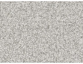 Letto matrimoniale imbottito grigio chiaro con contenitore e rete inclusi 160x200 cm Simon – Micadoni