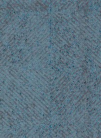 Tapete Grid von Arte - Blaugrau