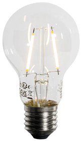 Set di 5 Lampadina LED E27 A60 con sensore di luminosità 2,5W 250lm 3000K