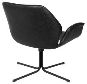 Sedia nera Nikki - Zuiver