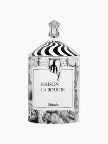 Candela profumata fatta a mano Miracle (ambra, rosa & patchouli)