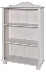 Libreria bianca in legno di pino 77x116 cm Ella - Støraa