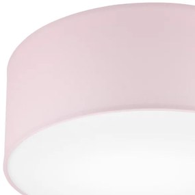Plafoniera SIRJA PASTEL 1xE27/60W/230V diametro 35 cm rosa