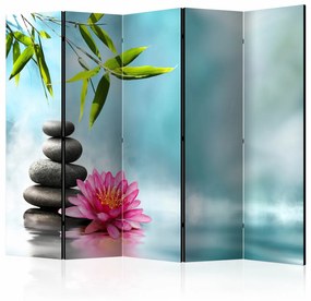 Paravento Water Lily and Zen Stones II [Room Dividers]