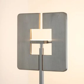 Eglo 33182 -Lampada da terra dimmerabile a LED SOLANO 1xLED/26W/230V+1xLED/3,2W cromo