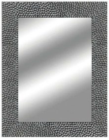 Specchio ZOE rettangolare in legno acciaio 88 x 68 cm