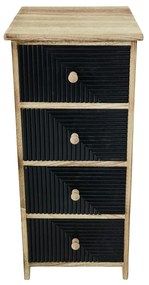 ZAZU - mobiletto in legno con cassetti