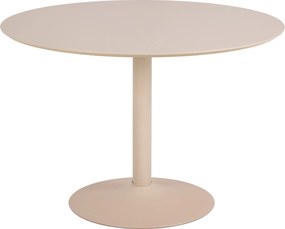 KORFU Beige (Cashmere) - TAVOLO ROTONDO 110 cm PER CUCINA SALA DA PRANZO SOGGIORNO