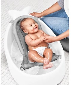 Skip Hop - Vaschetta per bambini MOBY 3 con supporto ergonomico bianca