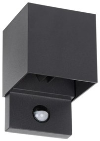 Kanlux 28994 - Applique LED da esterno con sensore REKA LED/7W/230V IP54 antracite